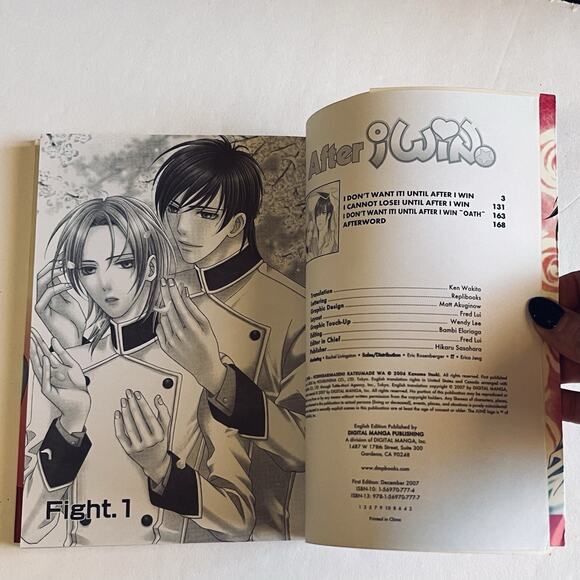 After I Win Kaname Itsuki Yaoi Manga June DMP Graphic Novel Soft Cover - Picture 4 of 5